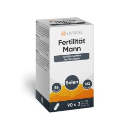 LIVSANE Fertilité homme caps verre 90 pce