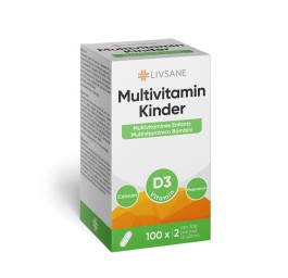 LIVSANE Multivitamines kids caps verre 100 pce