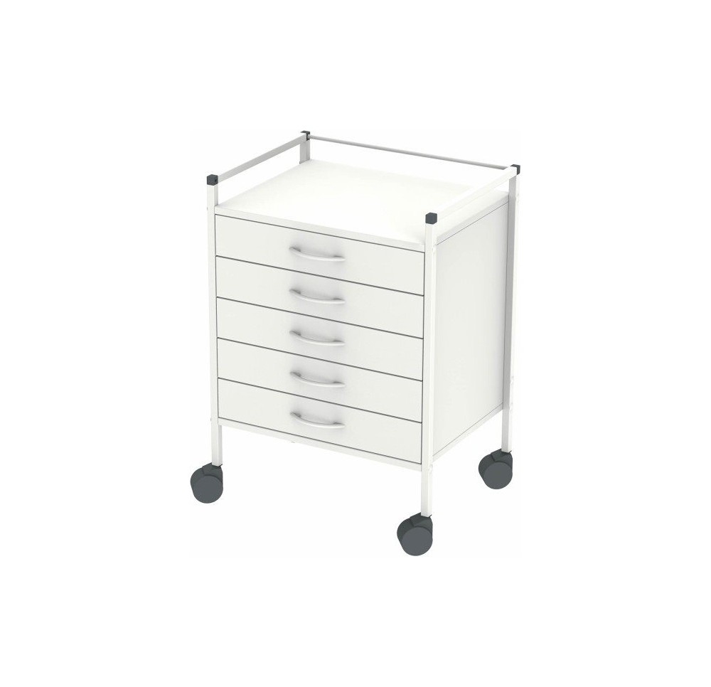 HESS BaseLine chariot multi-usa 83cm bla 5 tiroirs