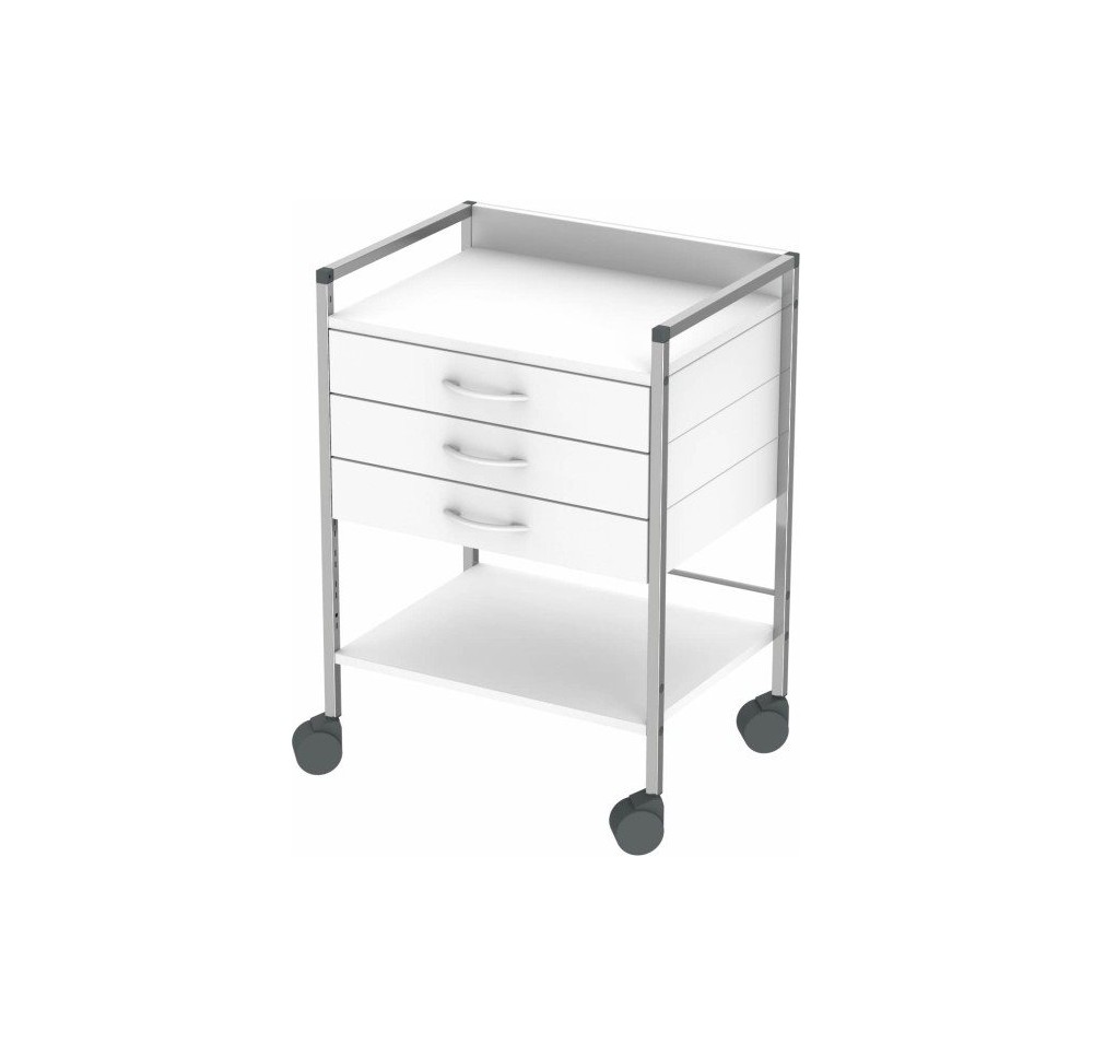 HESS BaseLine chariot multi-usa 83cm chr 3 tiroirs
