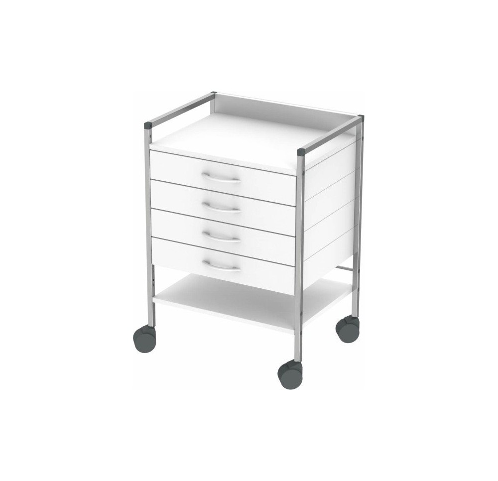 HESS BaseLine chariot multi-usa 83cm chr 4 tiroirs