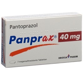 PANPRAX cpr pell 40 mg 7 pce