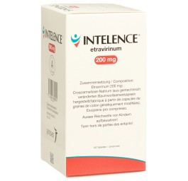 INTELENCE cpr 200 mg bte 60 pce