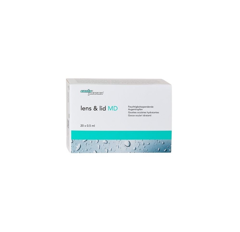 CONTOPHARMA sol conf lens&lid MD 20 monodos 0.5 ml