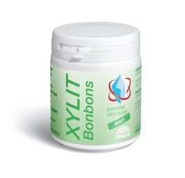 BIOSANA xylit bonbons mint 80 pce