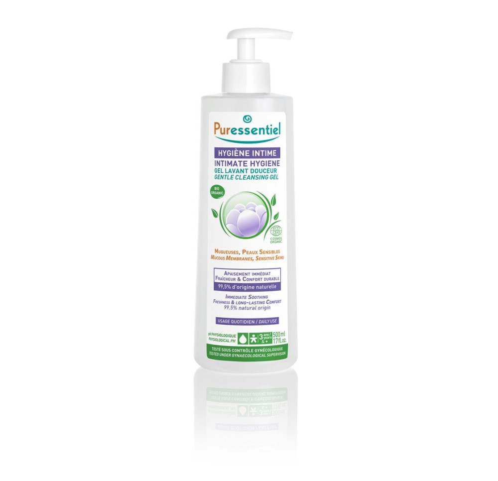 PURESSENTIEL hyg intime gel lavant douc bio 500 ml