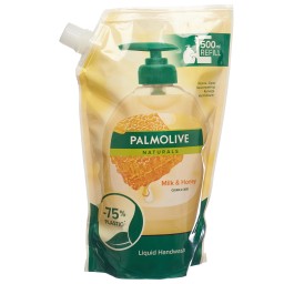 PALMOLIVE Savon liquide Lait et Miel refill 500 ml