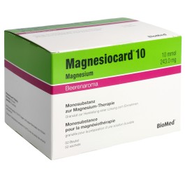 MAGNESIOCARD gran 10 mmol baies des bois 50 pce