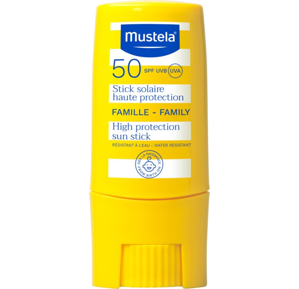 MUSTELA stick solaire SPF50 9 ml