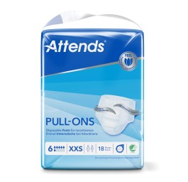 ATTENDS Pull Ons 6 XXS sach 18 pce