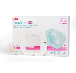 3M TEGADERM CHG Port Dressing 12x12cm (nou) 25 pce