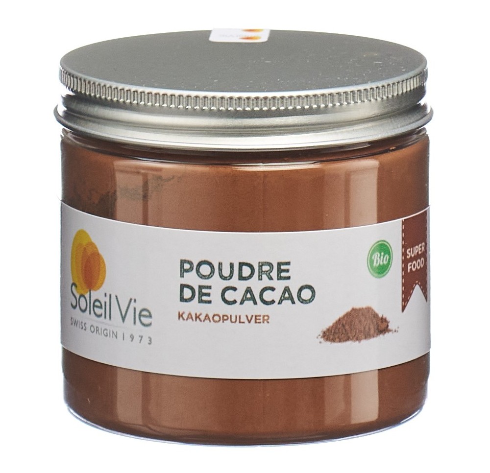 SOLEIL VIE poudre de cacao bio bte 90 g