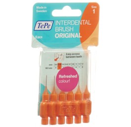 TEPE Interdental Brush 0.45mm orange blist 6 pce