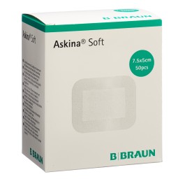ASKINA Soft pans non-tissé 5x7.5cm auto-adh 50 pce