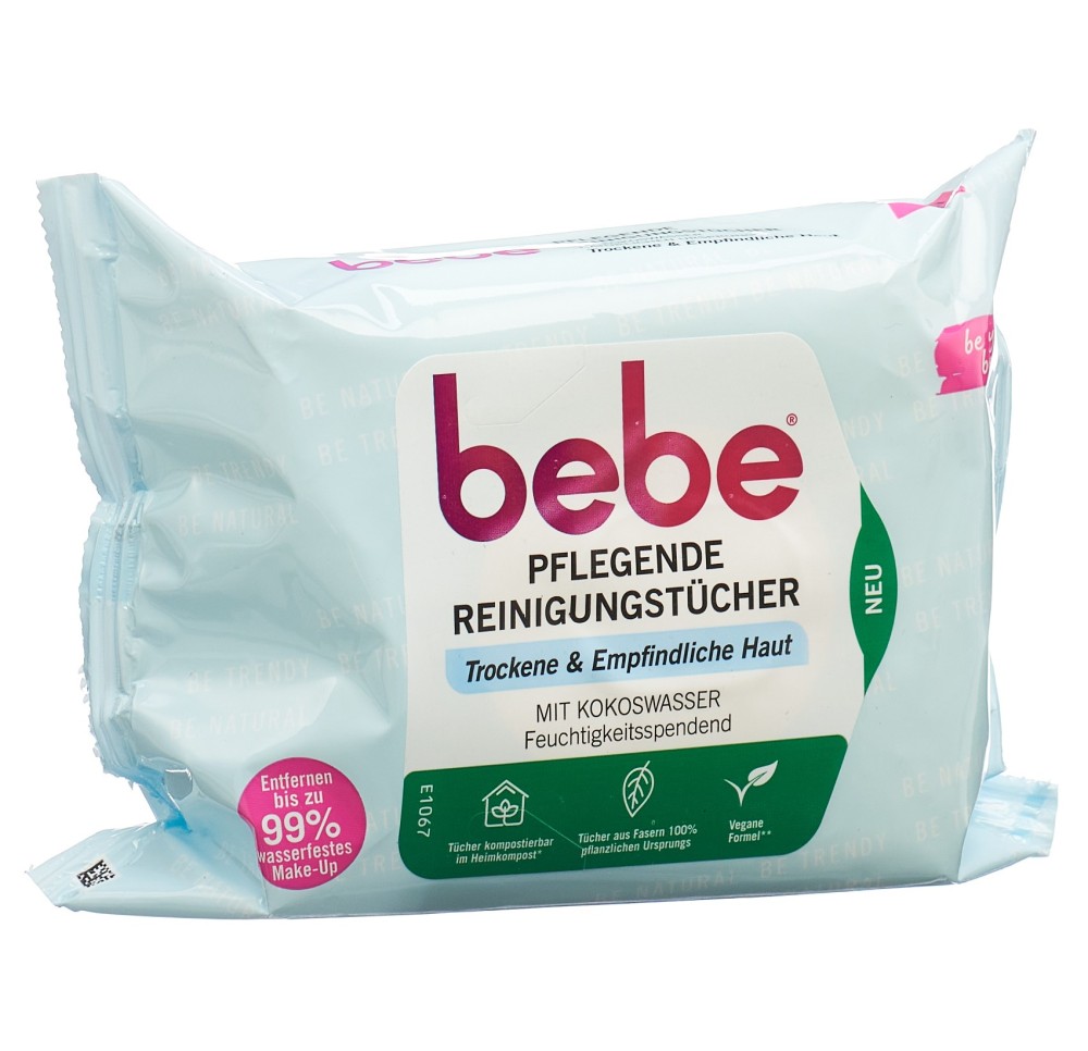 BEBE lingettes nettoyant sensitive sach 25 pce