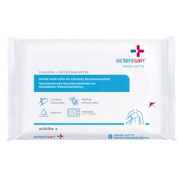 OCTENISAN gants de toilette 8 pce