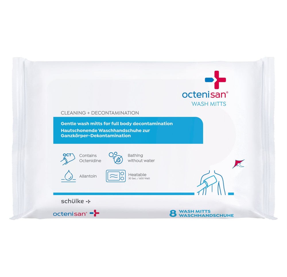 OCTENISAN gants de toilette 8 pce