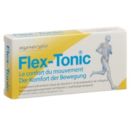 SYNERGIA Flex-Tonic cpr vit C et collagène 30 pce