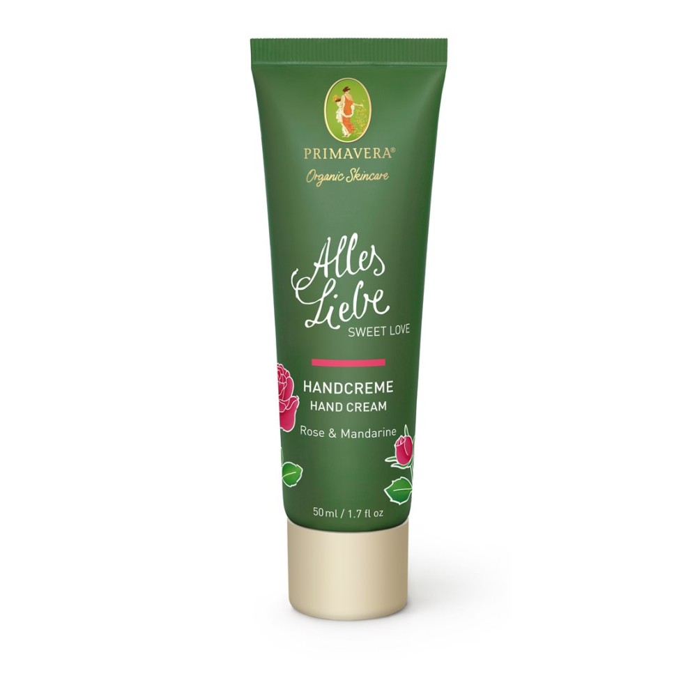 PRIMAVERA Handcreme Alles Liebe tb 50 ml