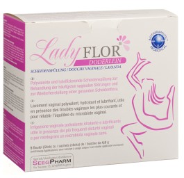 LADYFLOR Doderlein douche vagina fl+sa+appl 5 pce