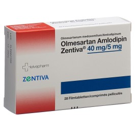 OLMESARTAN AMLO Zentiva cpr pell 40/5 mg 28 pce