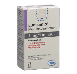 LUNSUMIO conc perf 1 mg/ml flac 1 ml