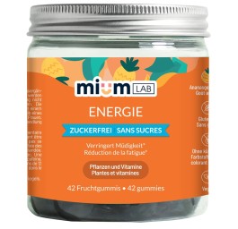 MIUMLAB gummies énergie bte 42 pce