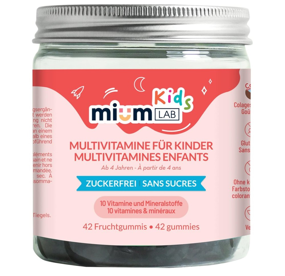 MIUMLAB gummies enfant bte 42 pce