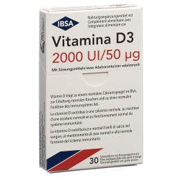 VITAMINA D3 film orodisp 2000 I.U. (nouv) 30 pce
