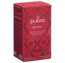 PUKKA Amour thé bio sach 20 pce