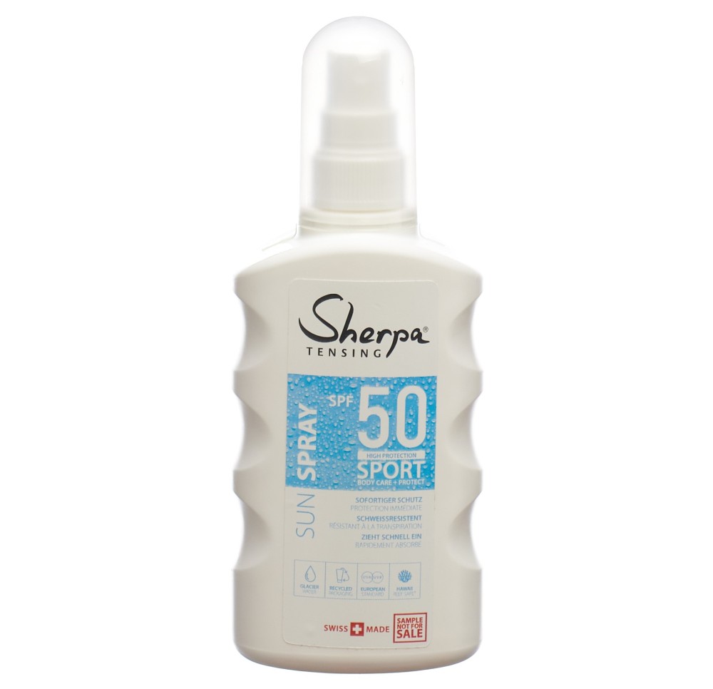 SHERPA TENSING sun spray SPF50 Sport 175 ml