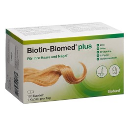BIOTINE Biomed plus caps 120 pce
