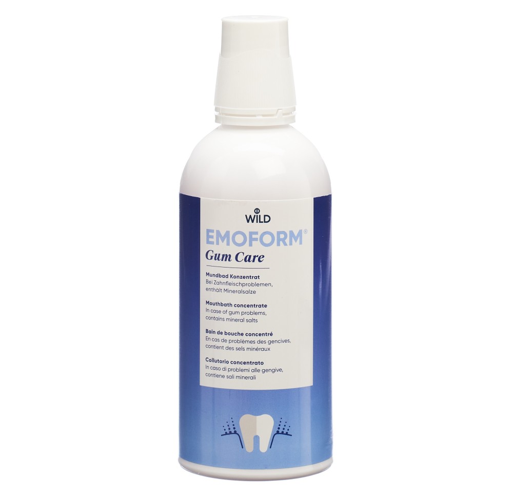 EMOFORM gum care bain de bouche concentré 500 ml