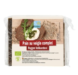 PURAL pain complet au seigle 375 g