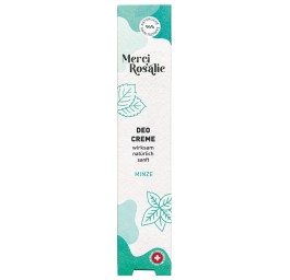 MERCI ROSALIE Déodorant crème menthe tb 50 ml