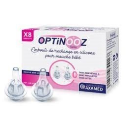 AXAMED OPTINOOZ recharges mouche bébé 8 pce