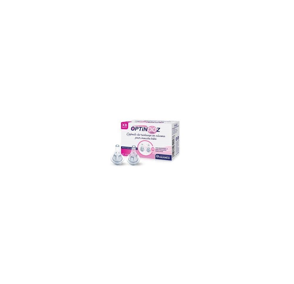 AXAMED OPTINOOZ recharges mouche bébé 8 pce