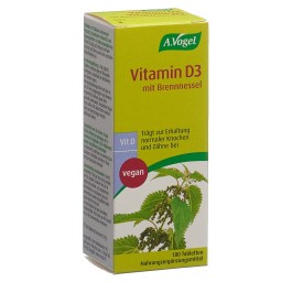 VOGEL vitamine D3 avec de l'ortie cpr 180 pce