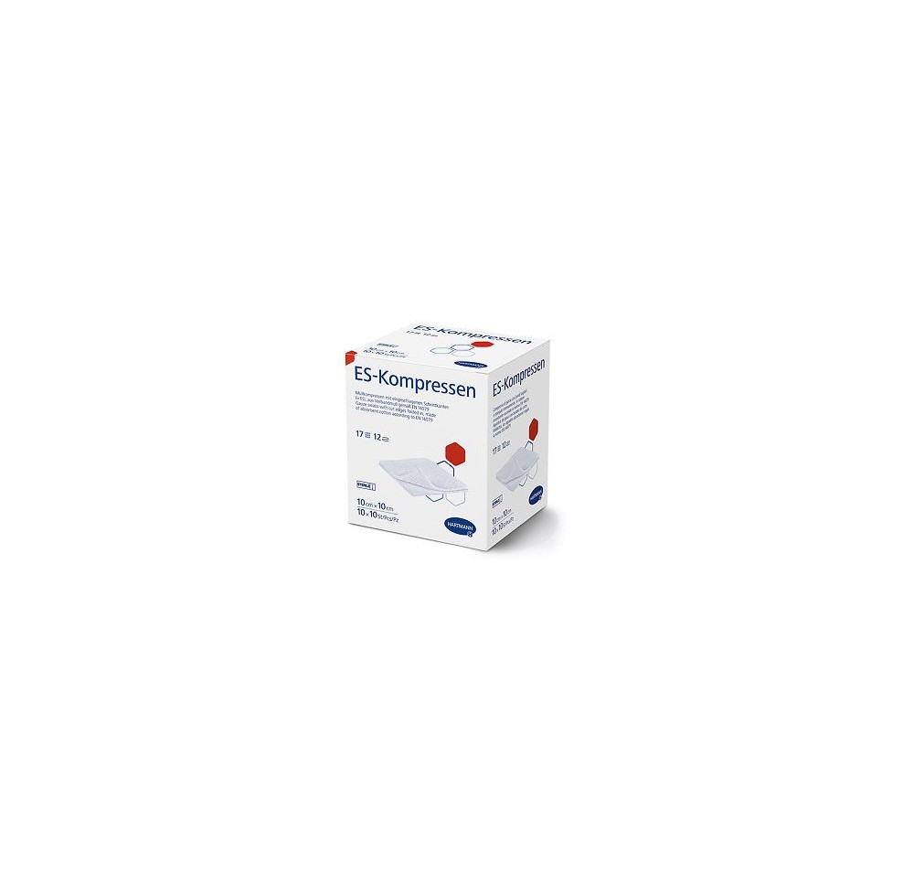 HARTMANN compresse ES 10x10cm 12c st 100 pce