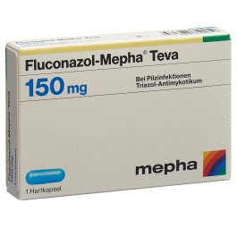 FLUCONAZOL Mepha Teva caps 150 mg