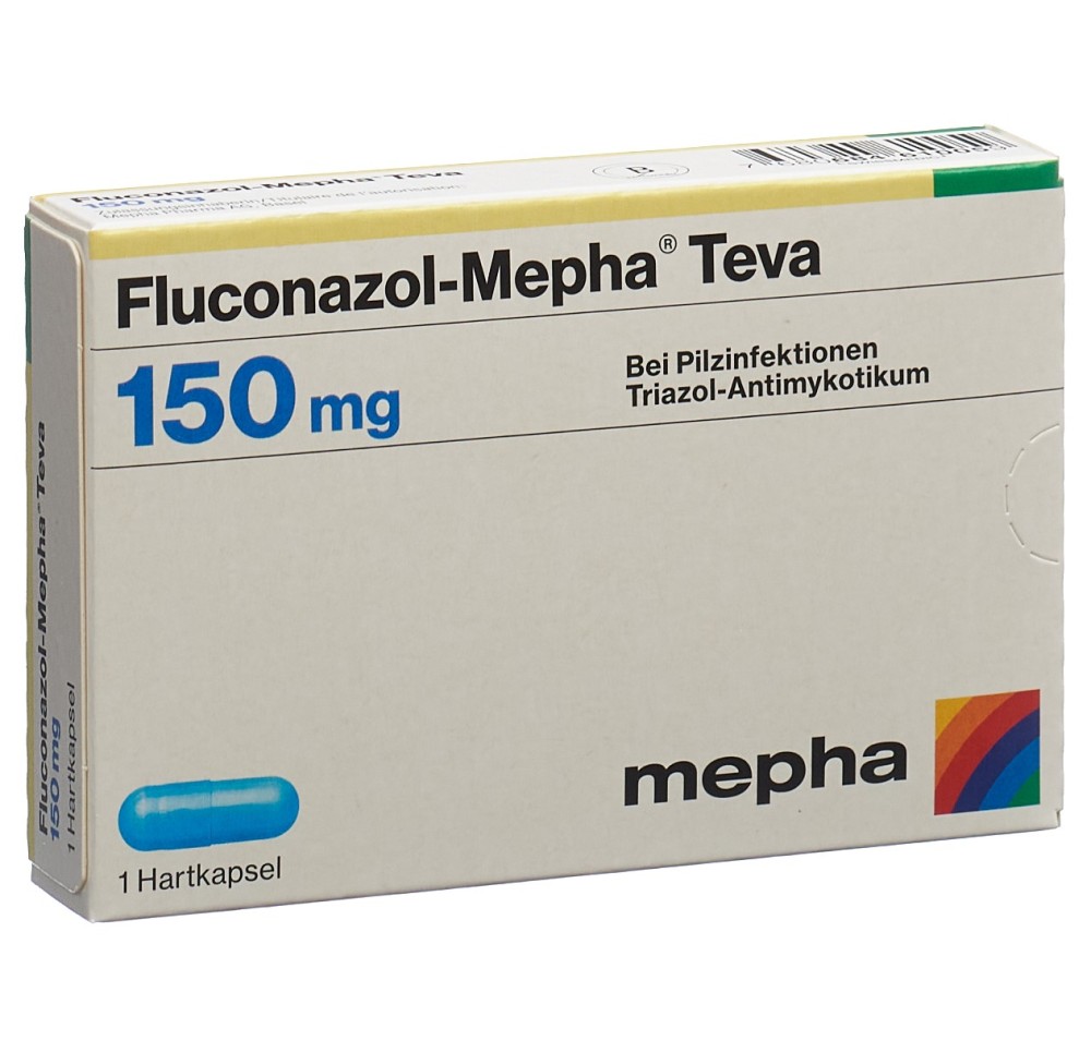 FLUCONAZOL Mepha Teva caps 150 mg FLUCONAZOL Mepha Teva caps 150 mg