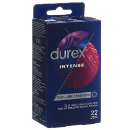 DUREX Intense Orgasmic préserv Big Pack (n) 22 pce