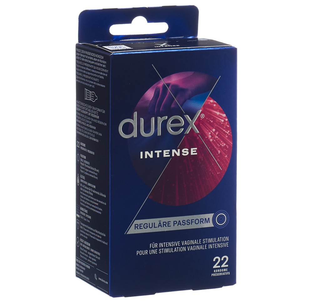 DUREX Intense Orgasmic préserv Big Pack (n) 22 pce