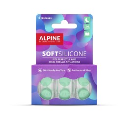 ALPINE SoftSilicone bouchons oreilles 6 pce