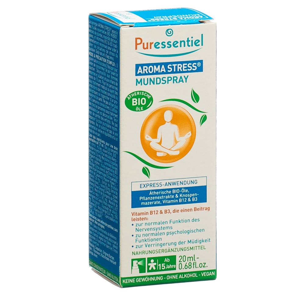 PURESSENTIEL Aromastress spray buccal stress 20 ml PURESSENTIEL Aromastress spray buccal stress 20 ml