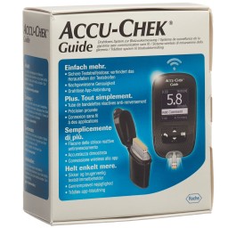 ACCU-CHEK Guide set mmol/l incl 1x10 tests