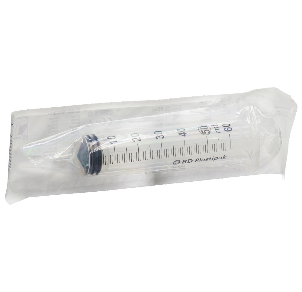 BD PLASTIPAK seringue 50/60ml L3pce excent