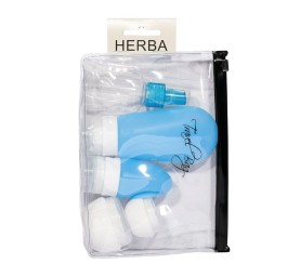 HERBA Travel Bag nécessaire voyag set bleu trou eu