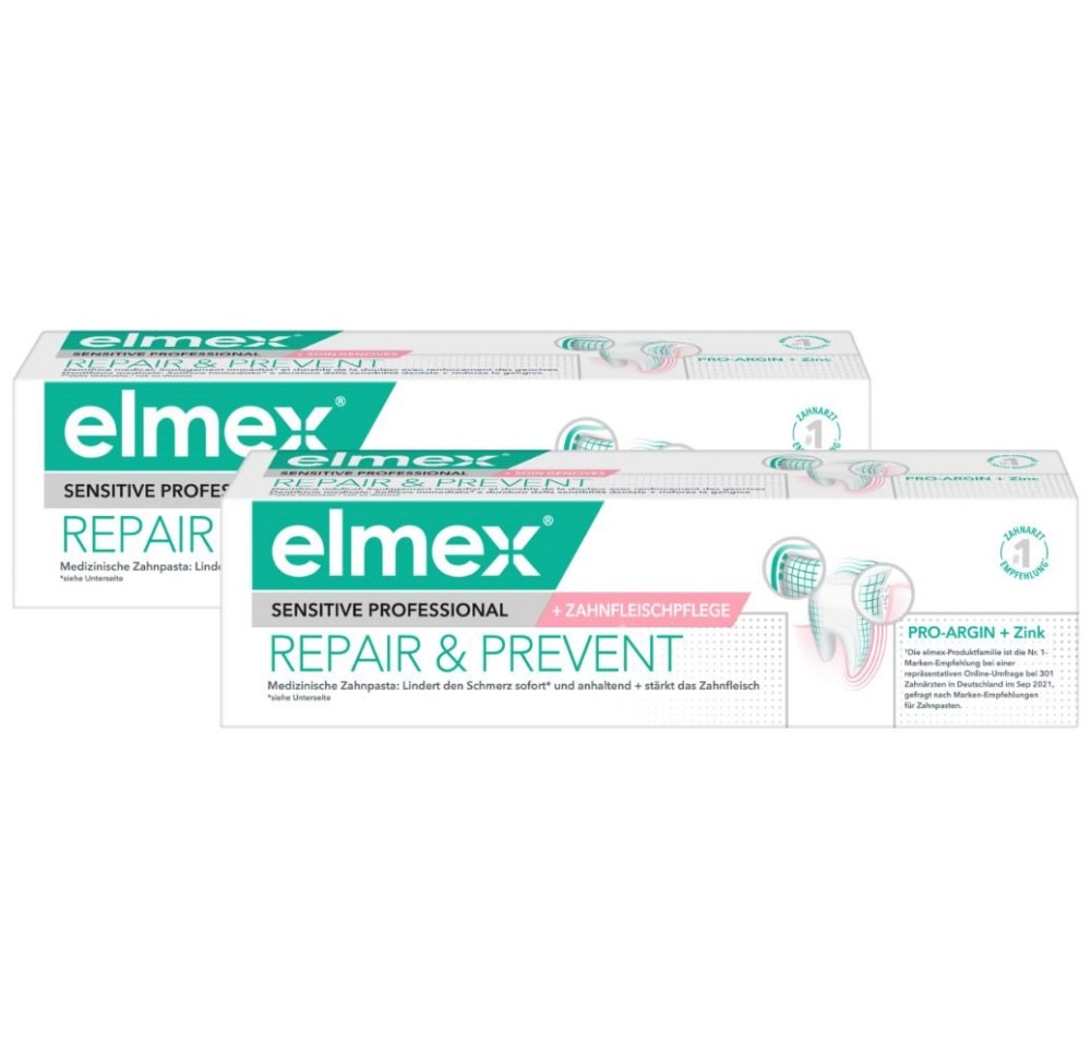 ELMEX SENSITIVE PROF REP&PREV dentif (n) 2 x 75 ml