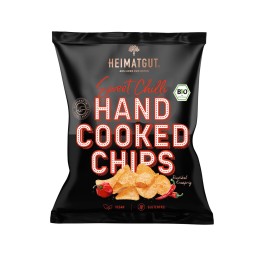 HEIMATGUT Chips pommes de terre sweet chilli 125 g